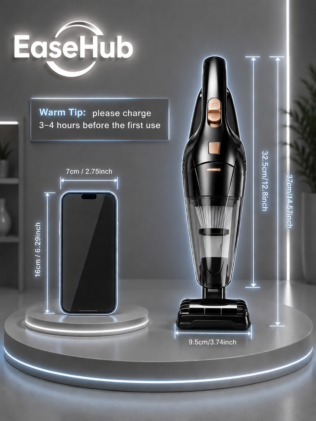 Cordless Handheld Vacuum Cleaner