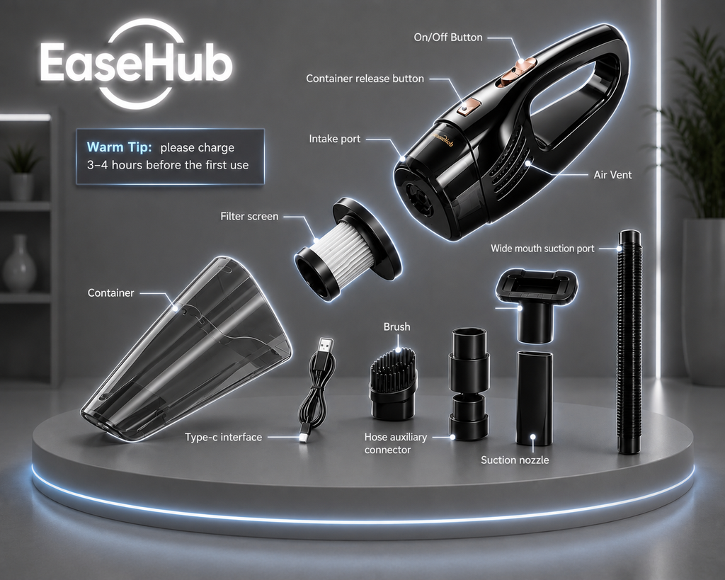 Cordless Handheld Vacuum Cleaner
