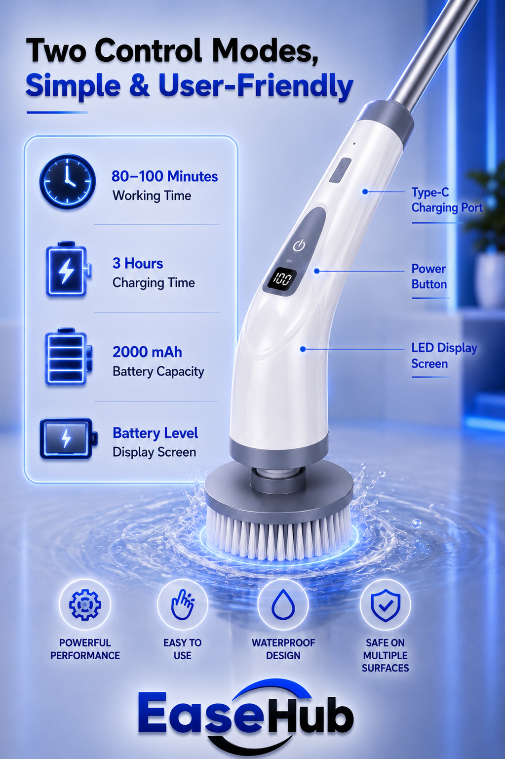 Electric Spin Scrubber