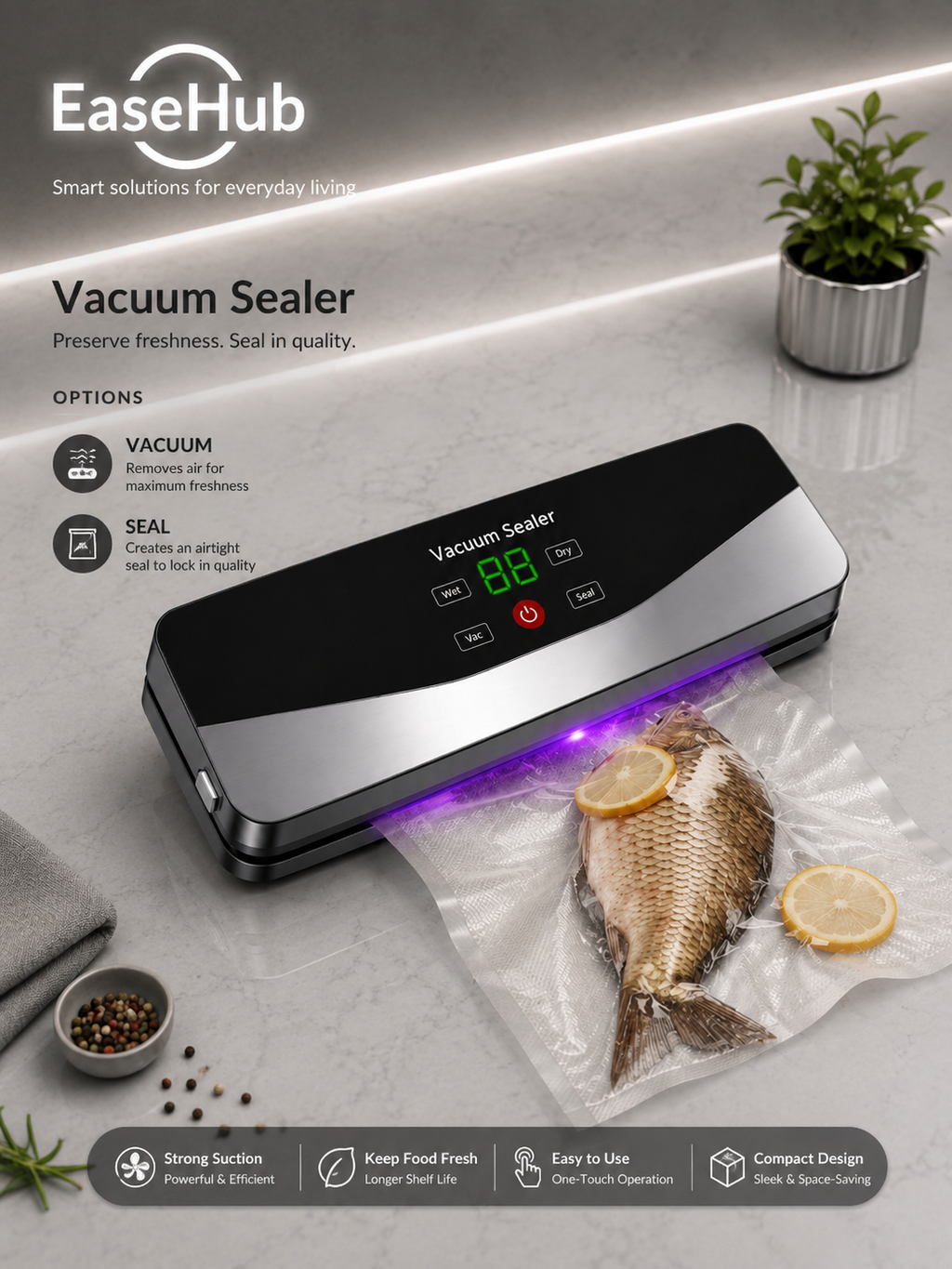 Cordless Vaccum Sealer