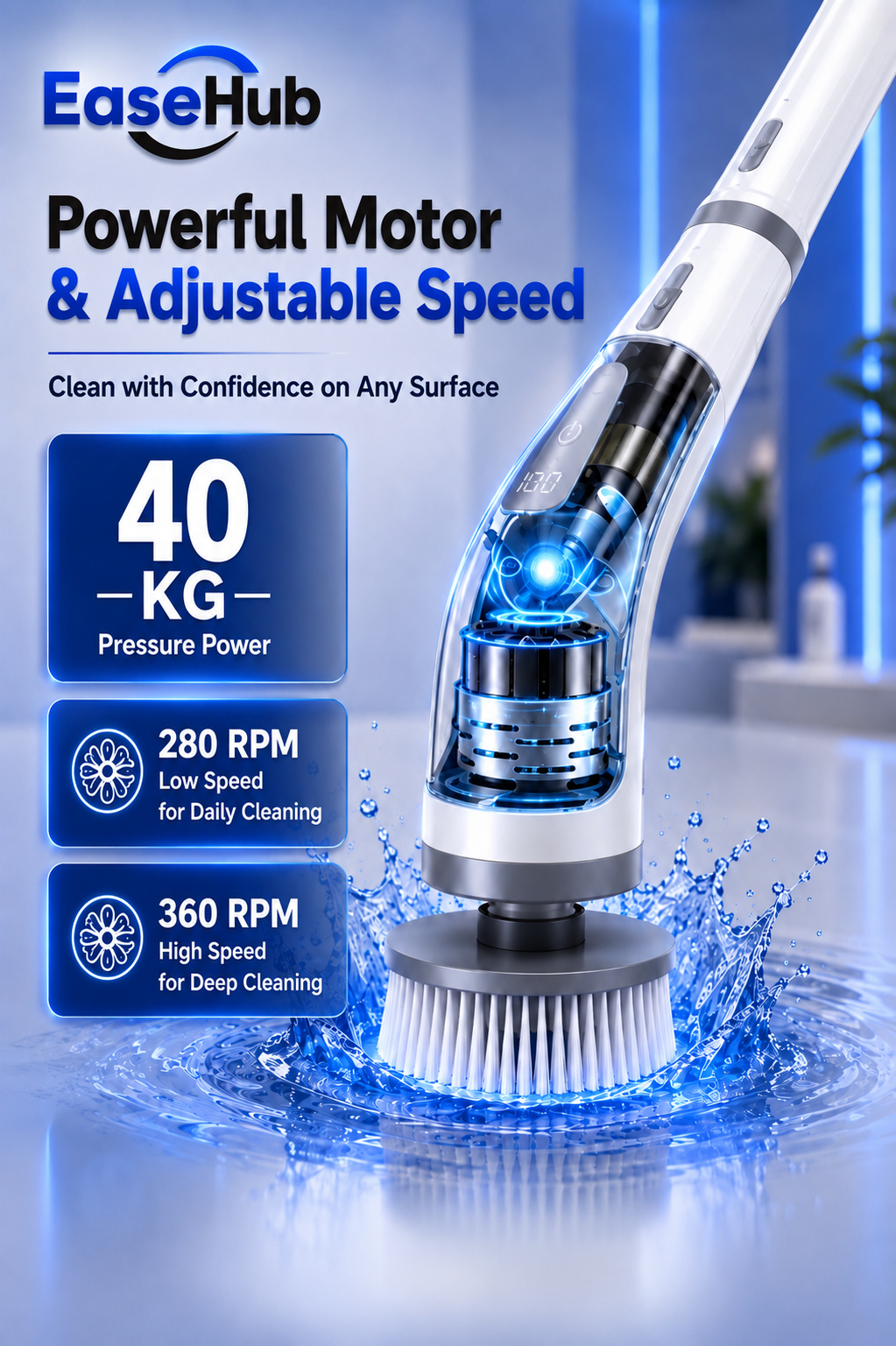 Electric Spin Scrubber